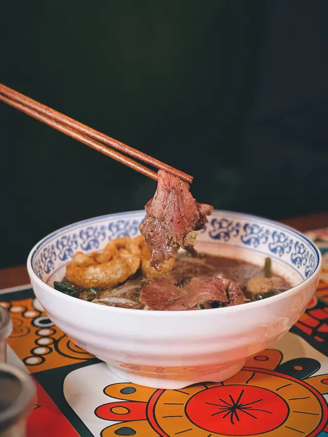 Wagyu beef boat noodles