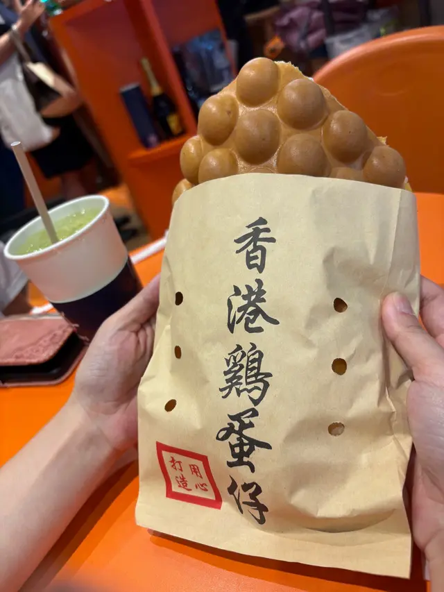 雙皮奶雞蛋仔