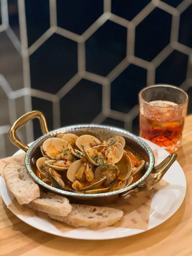 Cozze con N'Duja e Vino Bianco