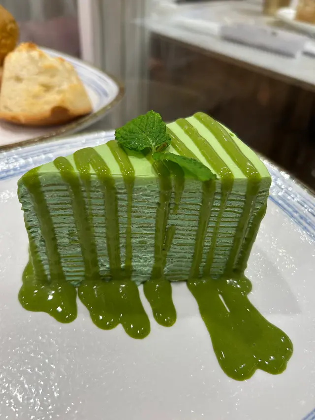 綠茶千層蛋糕