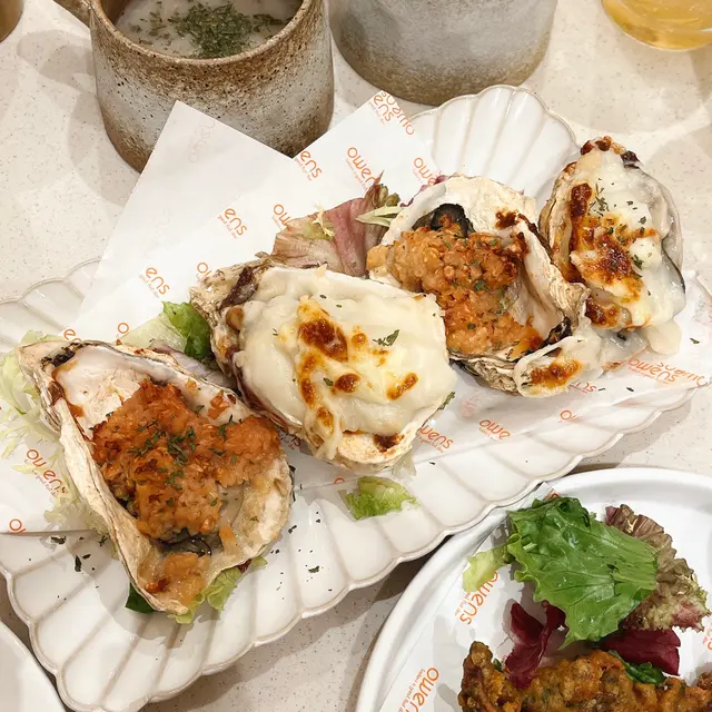 蒜蓉&芝士焗生蠔