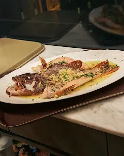 拍薑海鹽蒸星斑