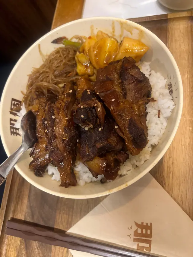 玖香啤酒豬軟骨便當🍱