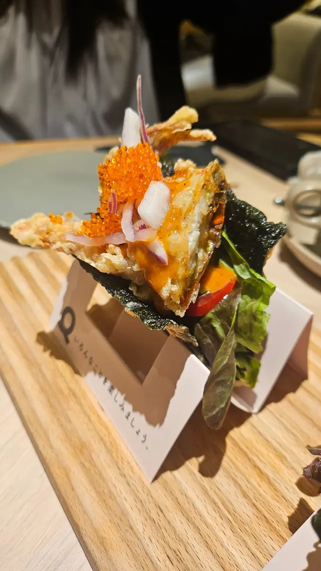 軟殼蟹壽司塔可