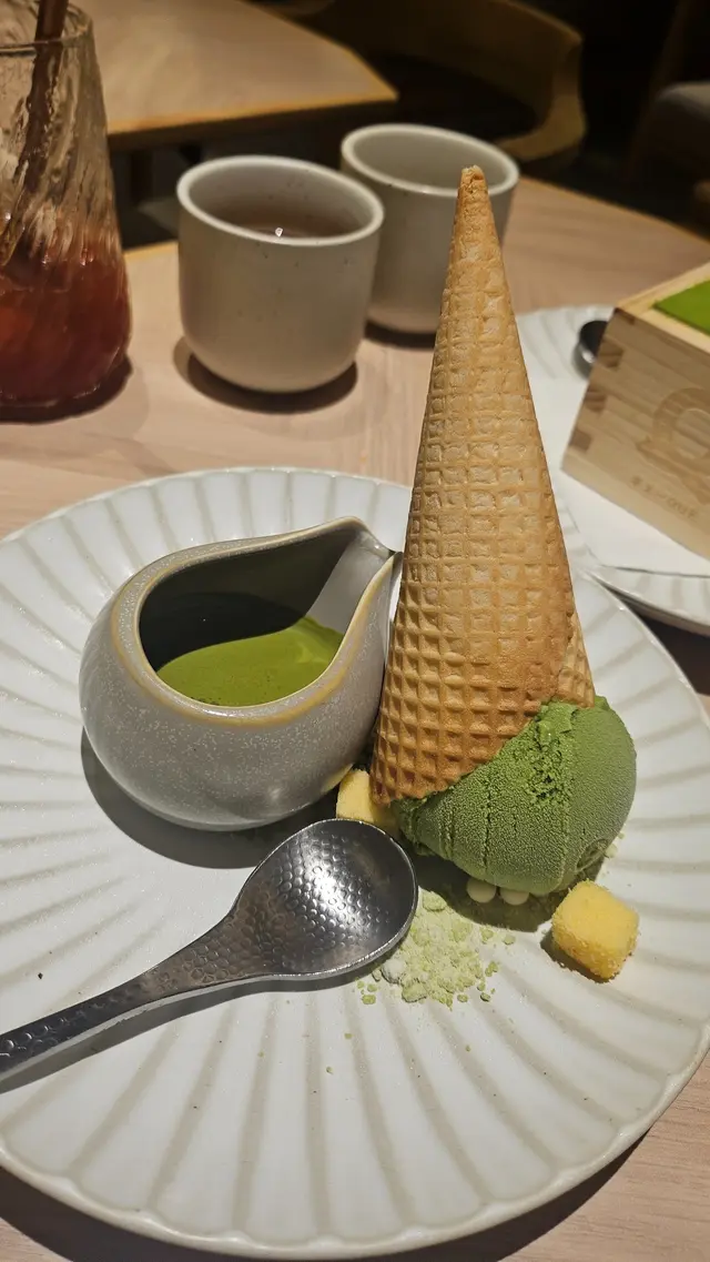 京都宇治抹茶甜筒