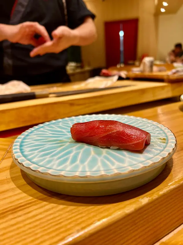 赤身醬油漬壽司