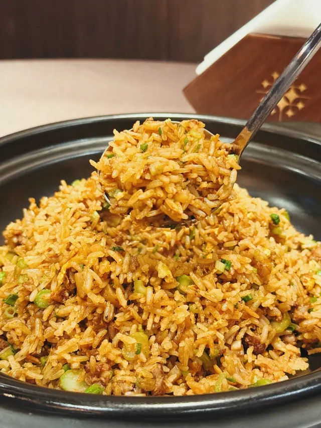 脆米和牛鬆炒飯