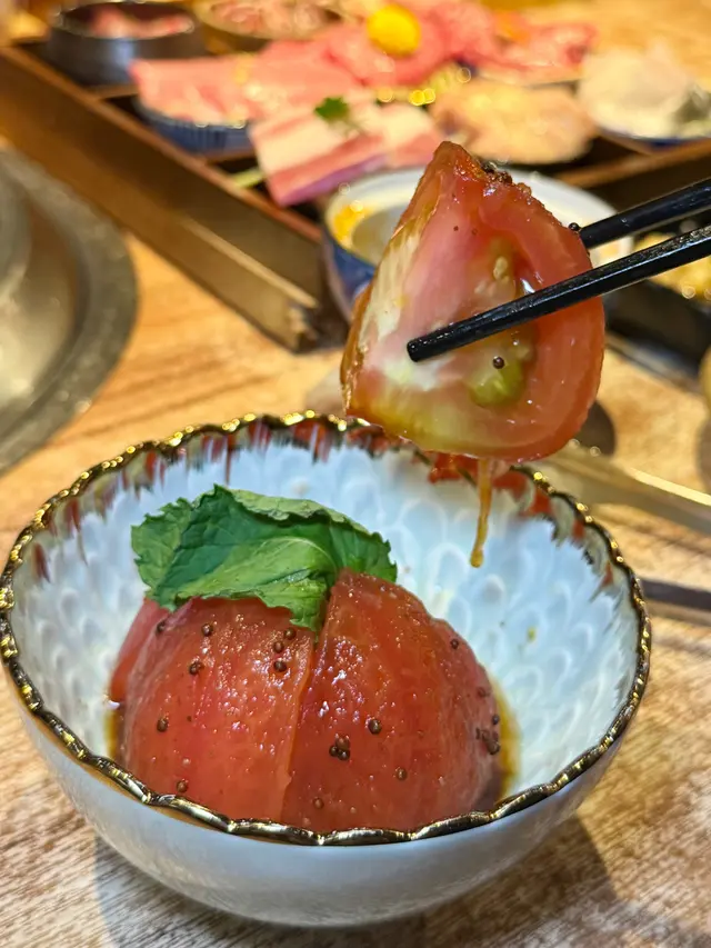 和風柚子凍蕃茄