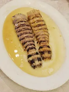 花雕蛋白蒸斑馬瀨尿蝦