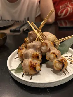 荔枝猪烧串