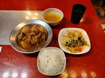 下午茶: 韩式炆牛腩定食