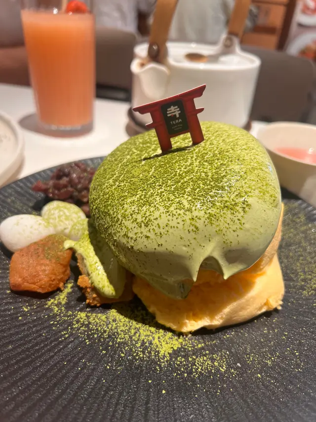 宇治抹茶梳乎厘Pancake