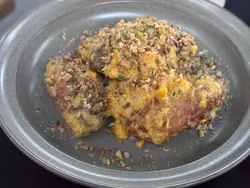 唔会太干身，咸蛋黄酱炒得好香