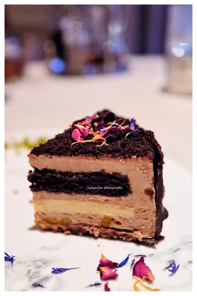 茉莉茶朱古力蛋糕