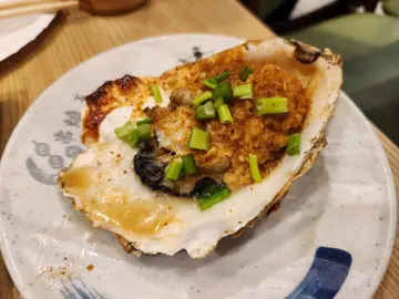 即开新鲜蒜蓉大生蚝