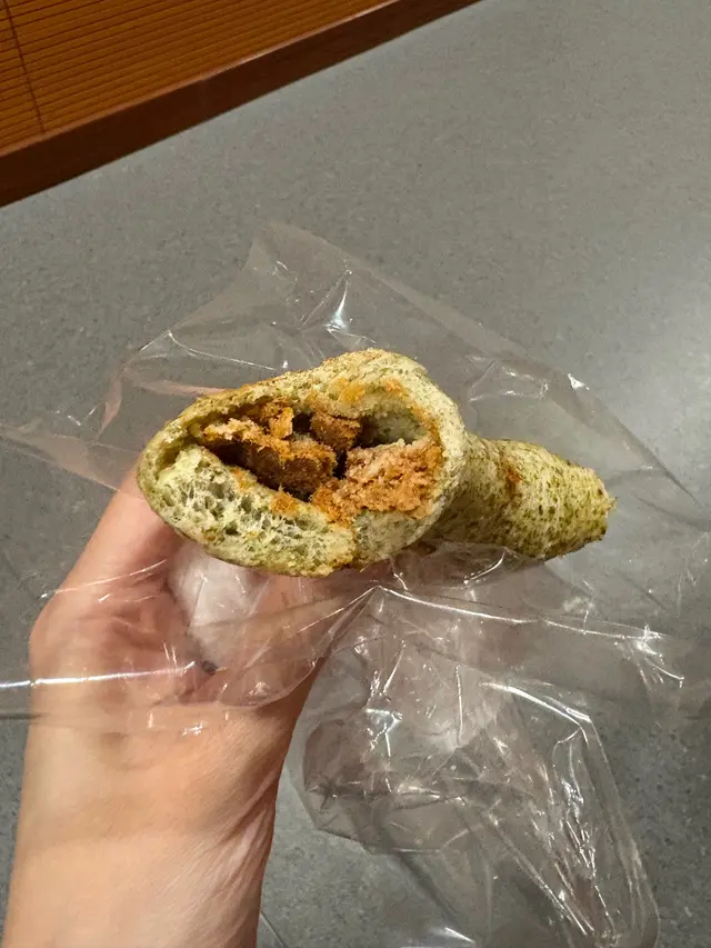 湯種紫菜肉鬆芝士貝果