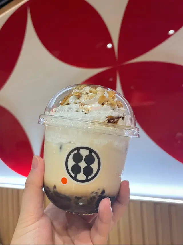 黃豆鮮奶黑蜜蕨餅