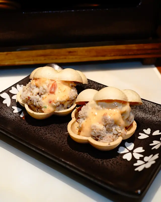 蟹肉芝士最中餅