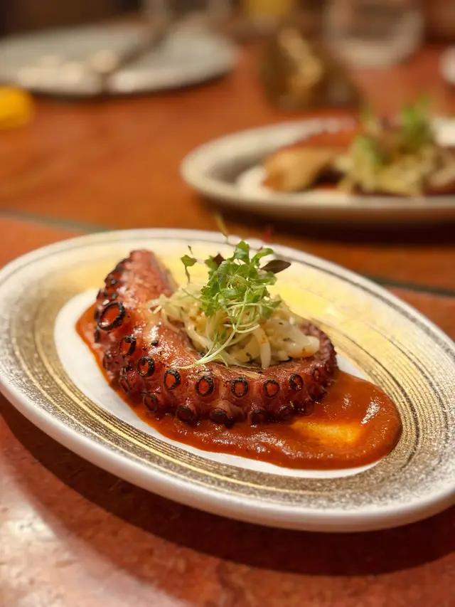 Tandoori Octopus