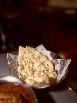 Garlic  Coriander  Naan