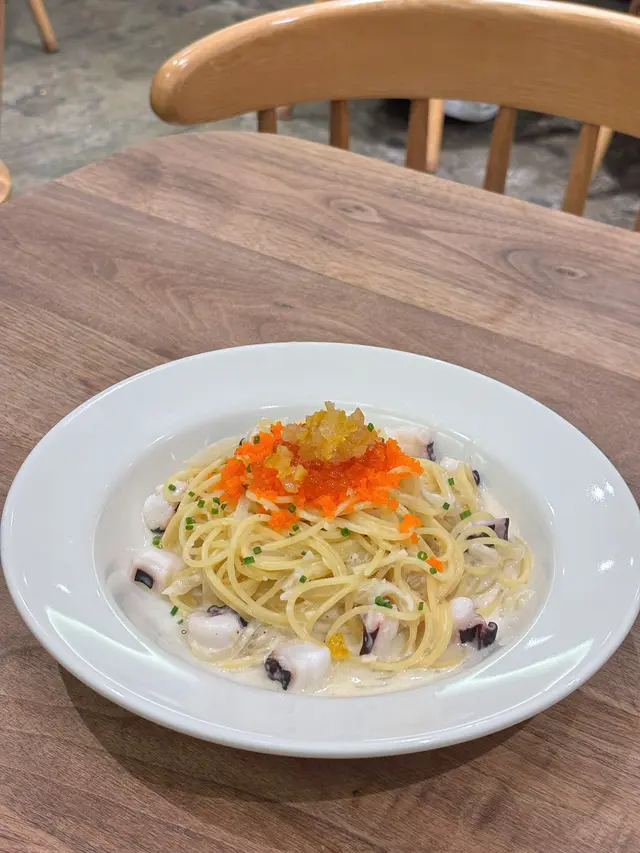 山葵柚子八爪魚忌廉意粉