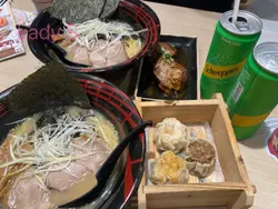 招牌豚骨叉烧拉面、中华烧卖Combo、和风猪软骨
