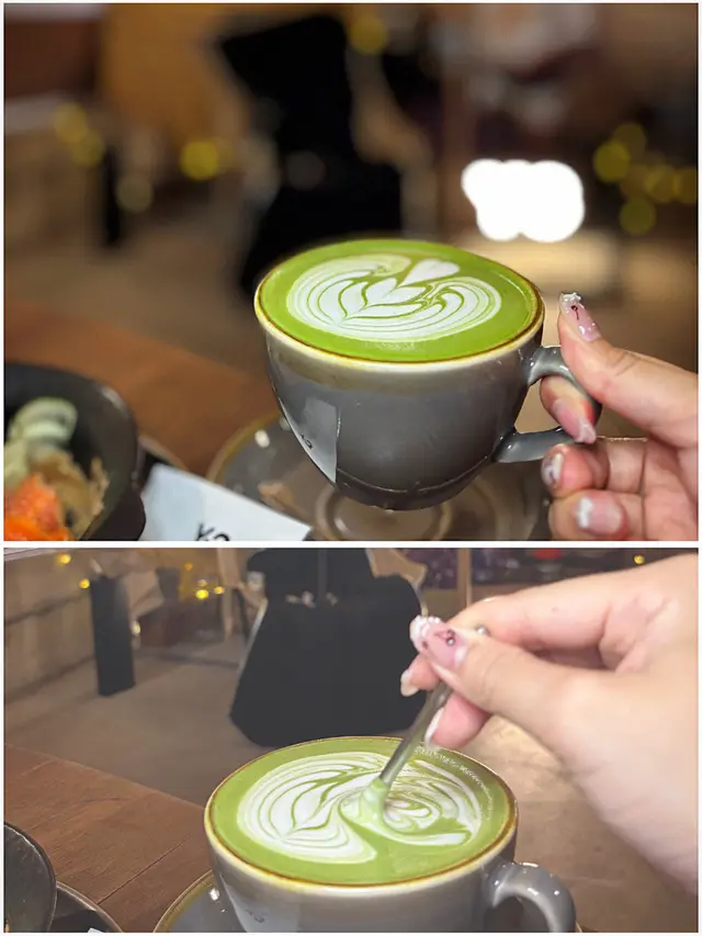 抹茶茉莉鮮奶