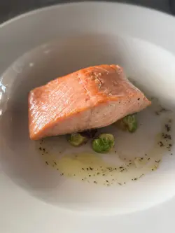 Pan  seared  salmon