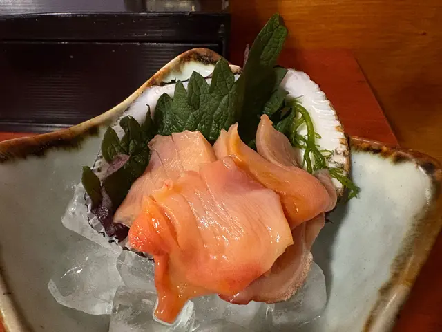 赤貝刺身