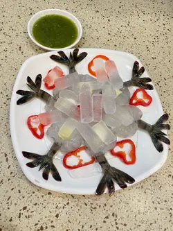 生蝦刺身