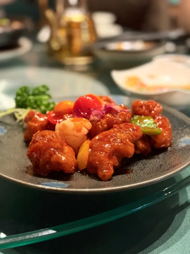 荔枝山楂咕嚕肉