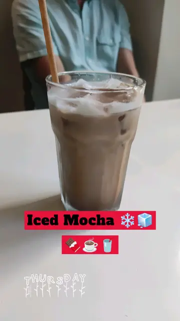 Iced Mocha 🇮🇹❄️🧊🍫☕🥤
