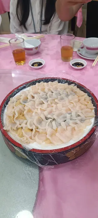 象拔蚌刺身