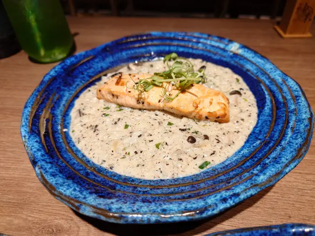 忌廉三文魚意大利飯