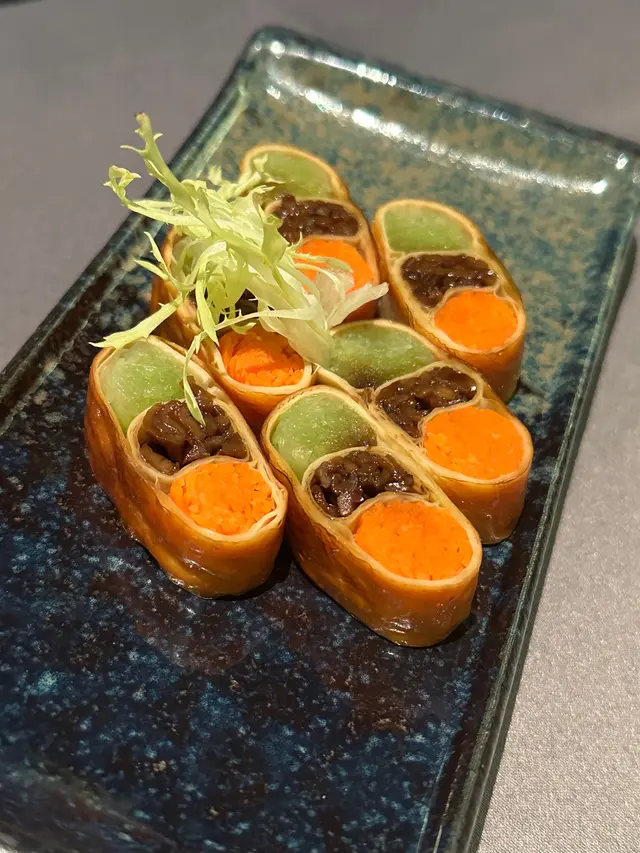 煙燻三色素鵝