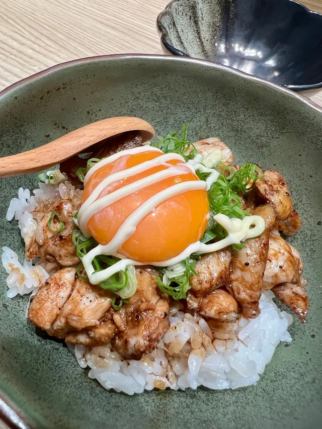 火炙蔥照燒雞丼