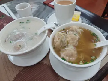 三元及第粥，云吞面