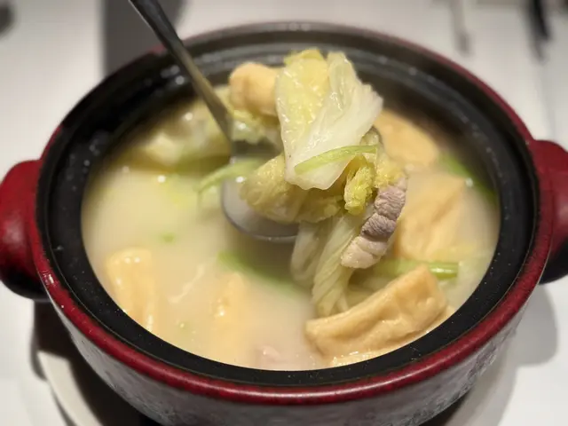 大白菜燉軟豆腐
