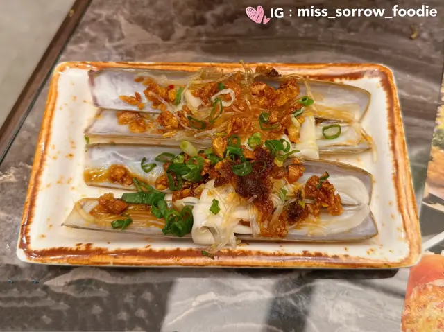 XO醬蒜蓉粉絲蒸蟶子皇