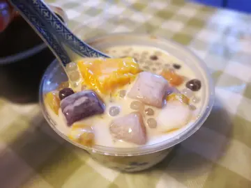 芒果芋香波波仙草