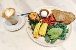 素食早晨全餐