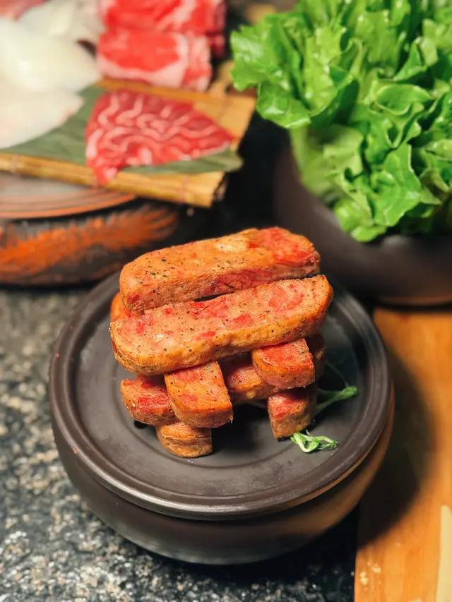 黑松露午餐肉