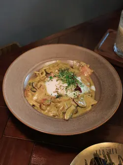 开心果青酱意粉