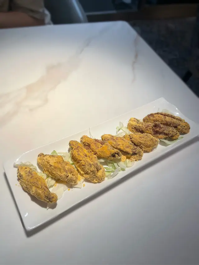 鹹蛋黃雞翼