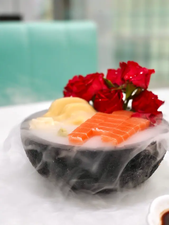 素食三文魚拼盤 
