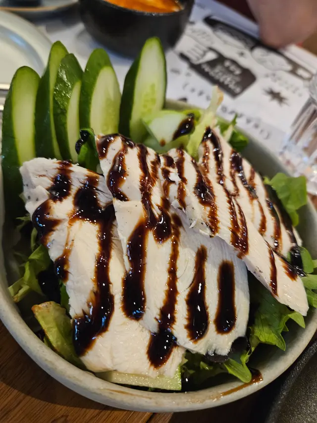 蘋果雞胸肉沙律