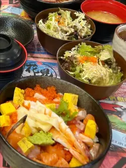 雜錦魚生丼飯定食