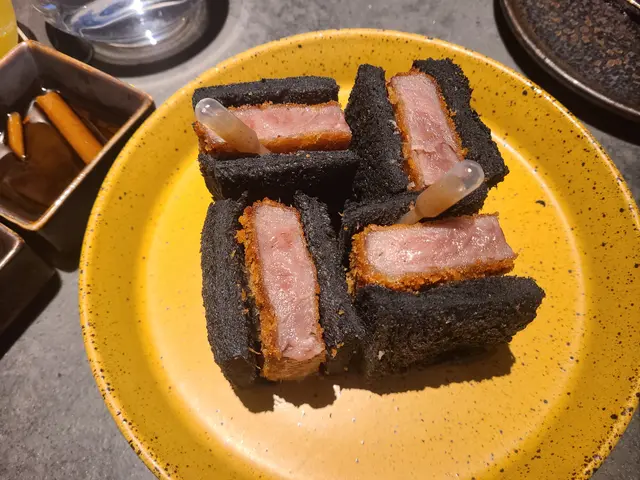 A4 Wagyu Cutlet Charcoal Sando