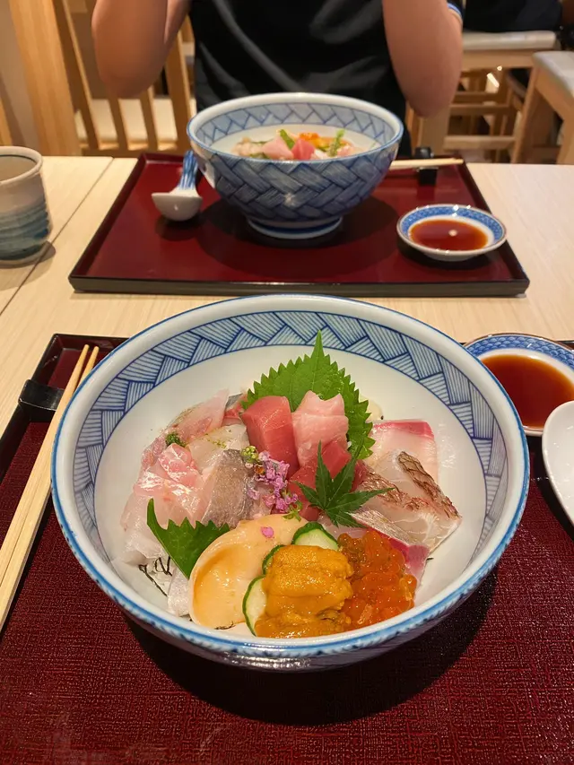 海言廚師發辦魚生飯(特上)