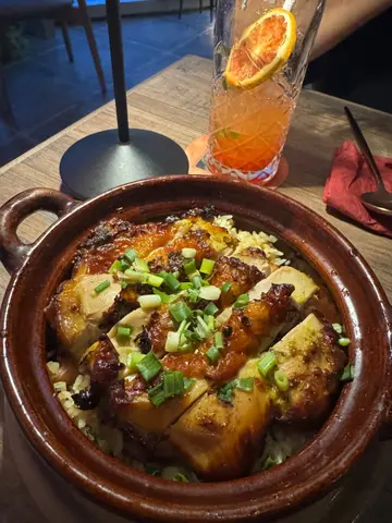 香茅燒雞臘腸飯